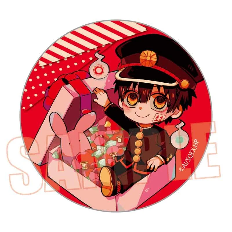 (Goods - Badge) Toilet-Bound Hanako-Kun Trading Button Badge Flower Box (Blind Box -Single) - Image 2