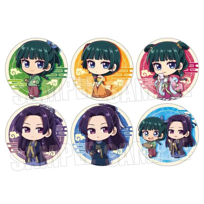 (Goods - Badge) The Apothecary Diaries Trading Button Badge Tekutoko (Blind Box -Single) - Image 2