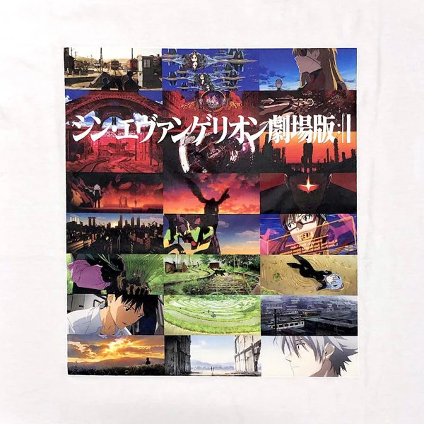[Evangelion] EVA STORE Original Anime Still Assembly T-Shirt L Size - Image 2