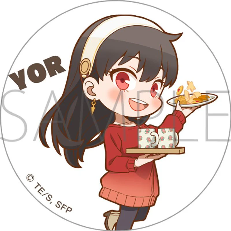 [SPY x FAMILY] Can Badge Set Kutsurogi Forger Family - Image 3