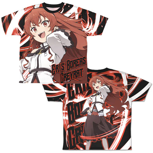 [Mushoku Tensei: Jobless Reincarnation] Eris Boreas Greyrat Double-Sided All-Over Print T-Shirt / XL