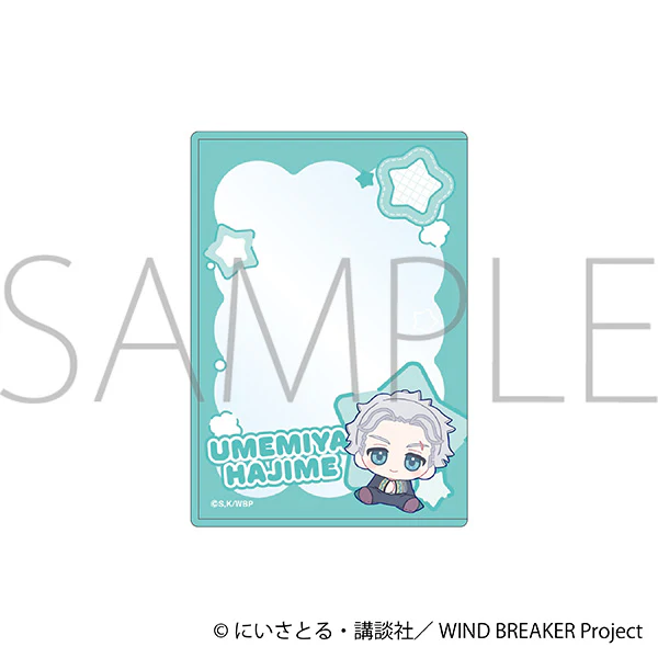(Goods - Card Case) WIND BREAKER Hard Card Case Hajime Umemiya Nui Pal Skip