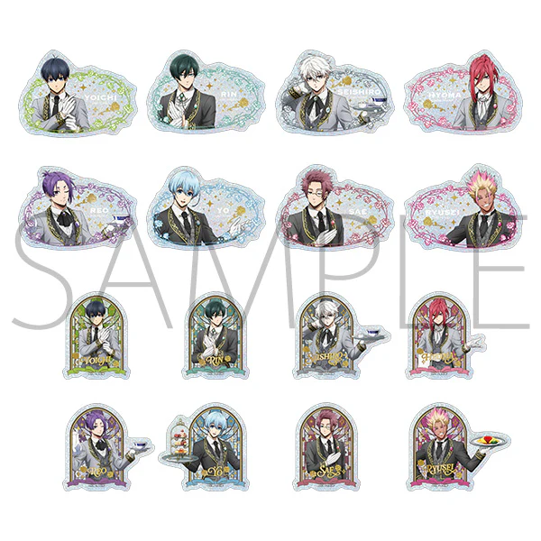 (Goods - Card) Blue Lock Season 2 Die-cut Clear Card Collection Butler (Blind Box -Single) - Image 2