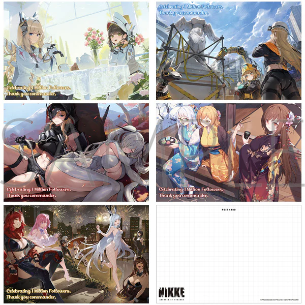 (Goods - Postcard Set) GODDESS OF VICTORY: NIKKE Postcard Set