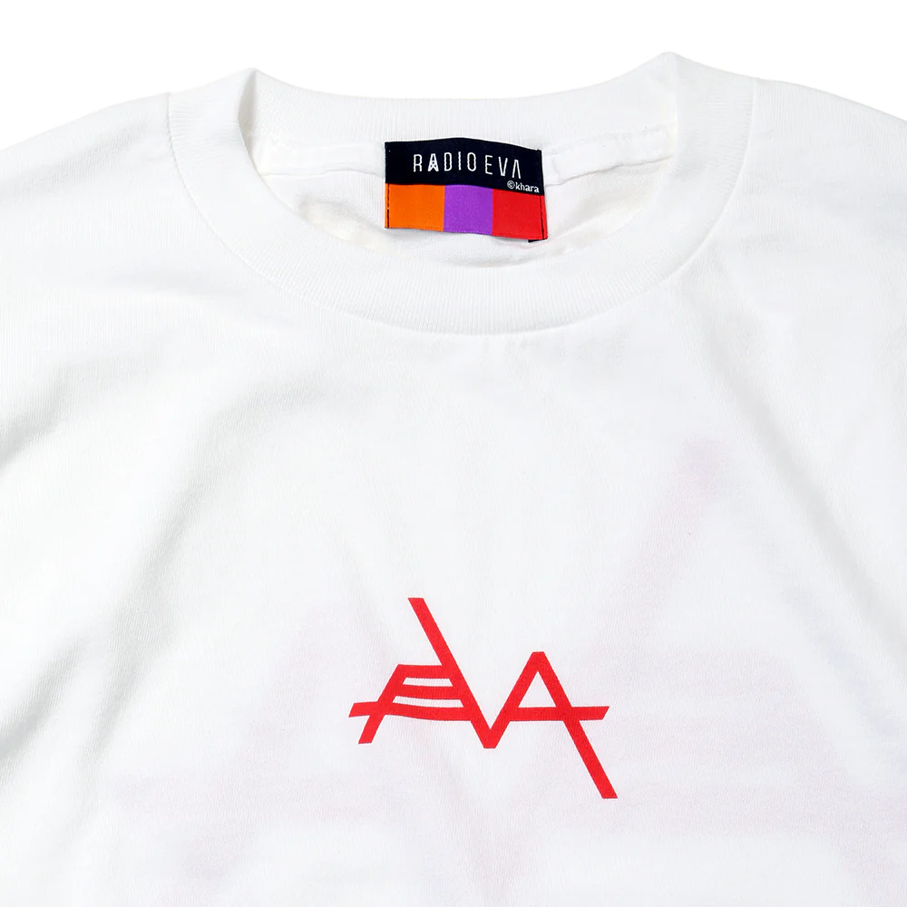 [Evangelion] RADIO EVA EVANGELION Solid Line Logo Cutsew - Image 2