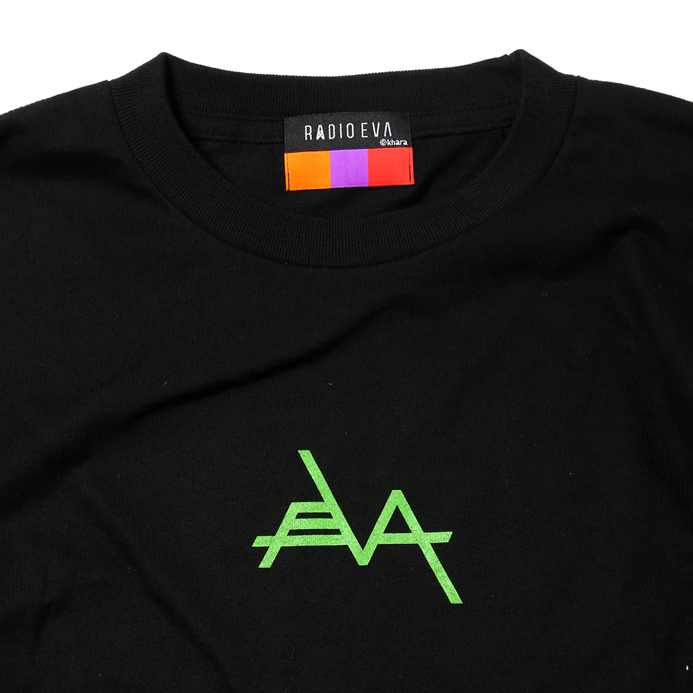 [Evangelion] RADIO EVA EVANGELION Solid Line Logo Cutsew - Image 6