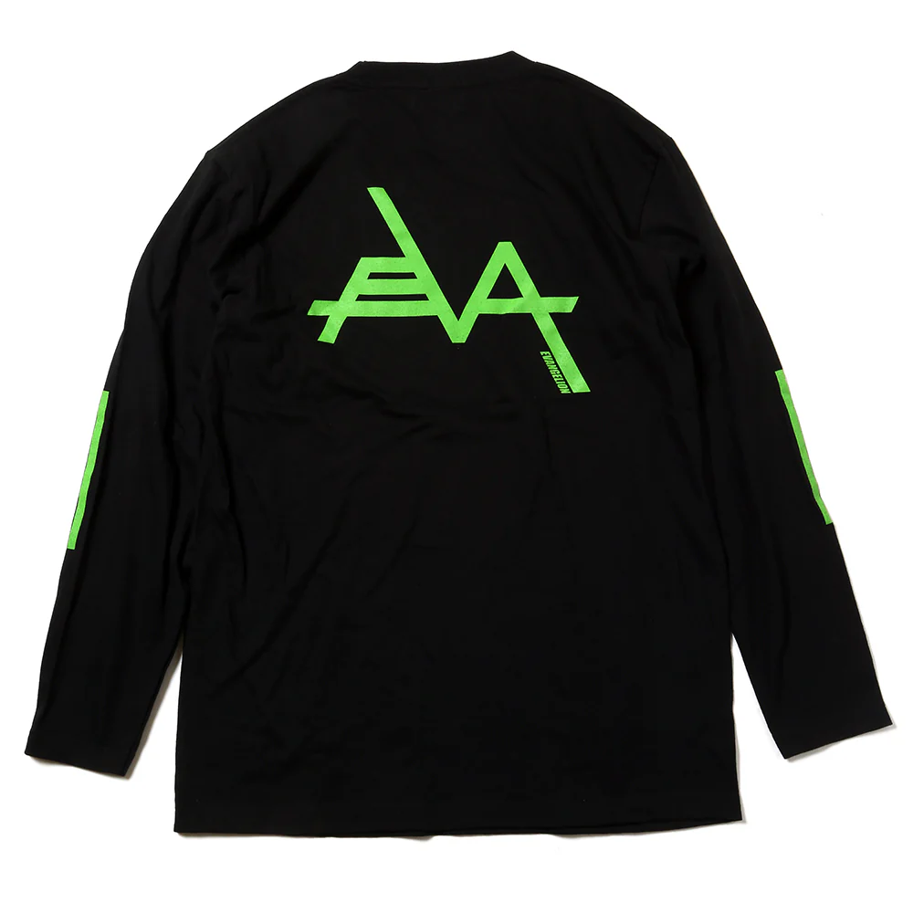 [Evangelion] RADIO EVA EVANGELION Solid Line Logo Cutsew - Image 7