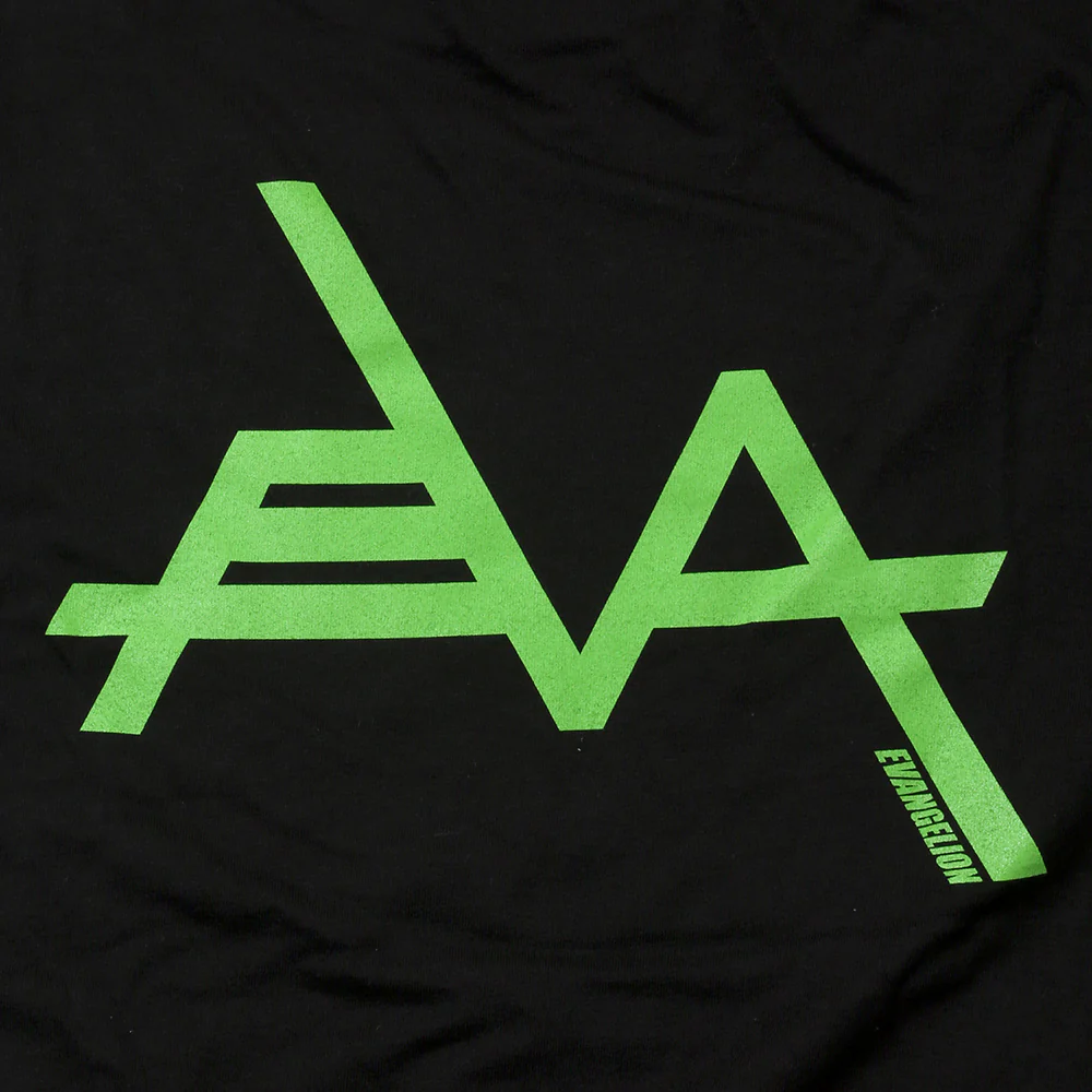 [Evangelion] RADIO EVA EVANGELION Solid Line Logo Cutsew - Image 8