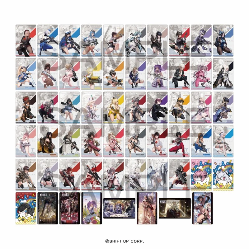 (Goods - Card) GODDESS OF VICTORY: NIKKE Gun Girl Metal Card Collection Vol.3  (Blind Box -Single)