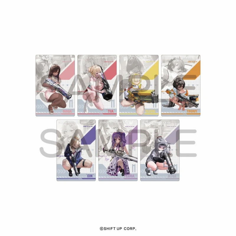 (Goods - Card) GODDESS OF VICTORY: NIKKE Gun Girl Metal Card Collection Vol.3  (Blind Box -Single) - Image 3