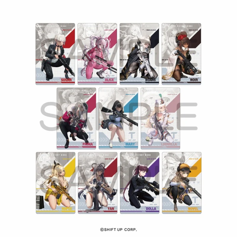 (Goods - Card) GODDESS OF VICTORY: NIKKE Gun Girl Metal Card Collection Vol.3  (Blind Box -Single) - Image 4