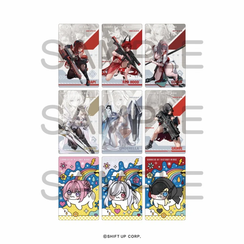 (Goods - Card) GODDESS OF VICTORY: NIKKE Gun Girl Metal Card Collection Vol.3  (Blind Box -Single) - Image 6