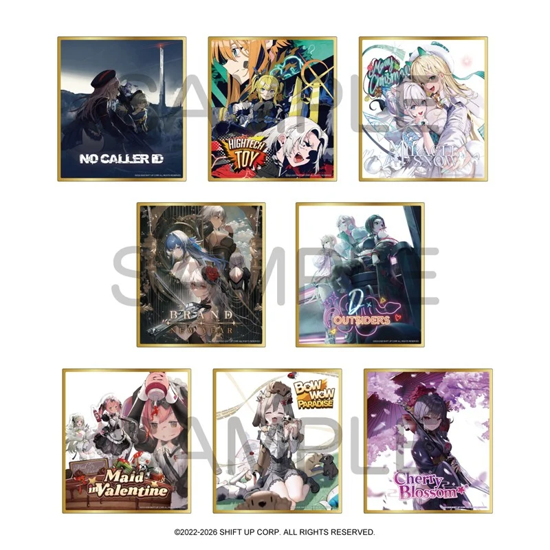 (Goods - Art Board) GODDESS OF VICTORY: NIKKE The Archive Record vol. 1 Acrylic Clear Art Board (Blind Box -Single)