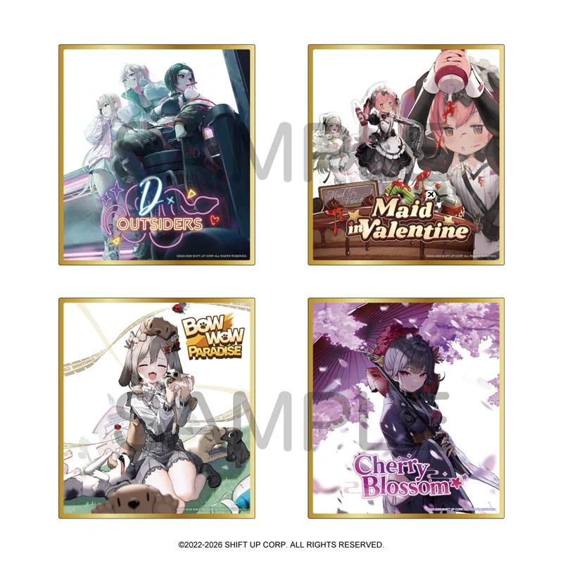(Goods - Art Board) GODDESS OF VICTORY: NIKKE The Archive Record vol. 1 Acrylic Clear Art Board (Blind Box -Single) - Image 3