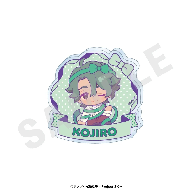 (Goods - Badge) Original TV Anime - SK8 the Infinity Chibi Ribbon Series Trading Name Badge (8 Types Total)(Blind Box -Single) - Image 7
