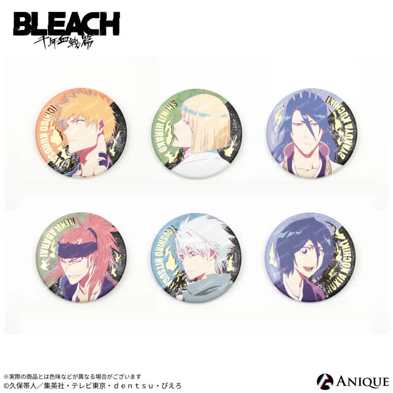 (Goods - Badge) BLEACH: Thousand-Year Blood War Trading Jewel Button Badge (Blind Box -Single)