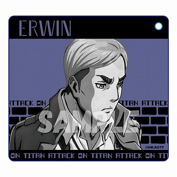 [Attack on Titan] Pikarin Keychain Erwin Smith
