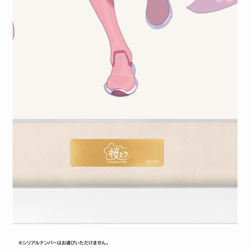 [Vocaloid] Sakura Miku Series Sakura Miku Exclusive Art by kuro Character Fine Graph - Image 5
