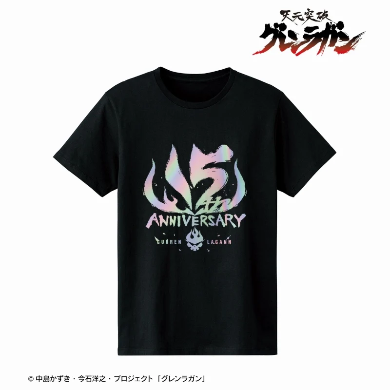[Gurren Lagann] 15th Anniversary Holographic T-shirt Women's (Size / L)
