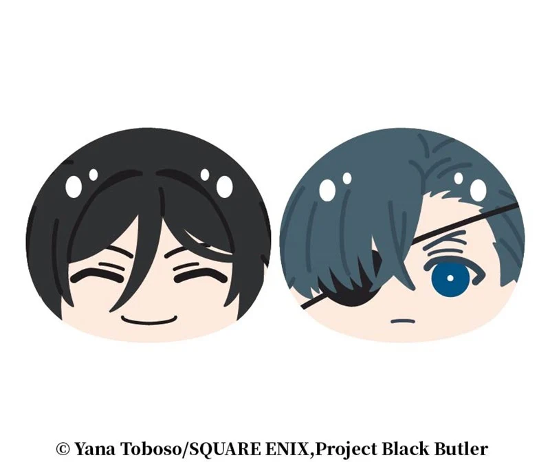 (Goods - Mascot) TV Anime Black Butler: Emerald Witch Arc Omanjuu Niginigi Mascot Pair 2