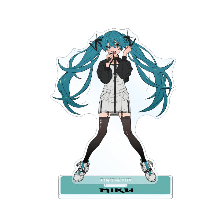 (Goods - Acrylic Stand)[Vocaloid] Art by tarou2 Acrylic Stand / Miku
